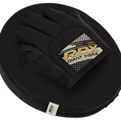 RDX J13 KIDS 8oz Golden Boxing Gloves & Pads Set