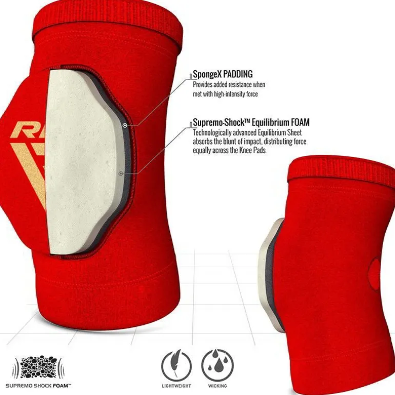 RDX K1 CE Certified Knee Support Padded Sleeve for Muay Thai & MMA OEKO-TEX®Standard 100 certified