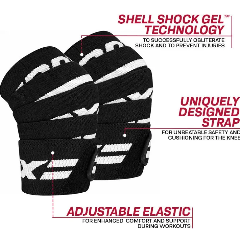 RDX K2 Compression Knee Wraps OEKO-TEXStandard 100 certified