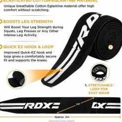 RDX K2 Compression Knee Wraps OEKO-TEXStandard 100 certified