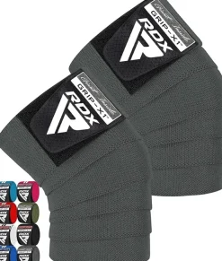 RDX K1 Elasticated Knee Compression Bandage Wraps Oeko-Tex® Standard 100 Certified
