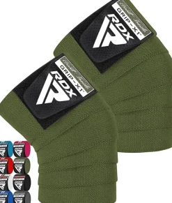 RDX K1 Elasticated Knee Compression Bandage Wraps Oeko-Tex® Standard 100 Certified