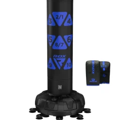 RDX KT Ronin 6ft Free Standing Target Punch Bags With Mitts Set