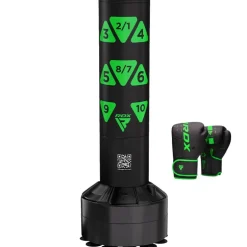 RDX Kt Ronin 4ft Kids Free Standing Punch Bag With Gloves For Training & Workout Set