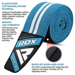 RDX K4 Weightlifting Knee Wraps OEKO-TEX®Standard 100 certified