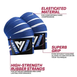 RDX K4 Weightlifting Knee Wraps OEKO-TEX®Standard 100 certified