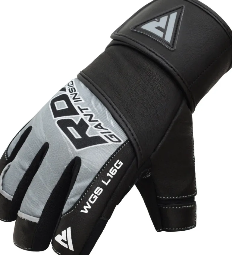 RDX L16 Gym Gloves With Wrist Strap