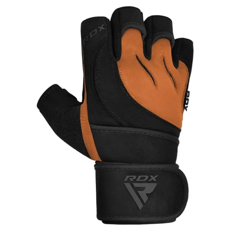 RDX L4 Open Finger Weightlifting Gym Gloves
