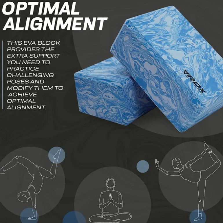 RDX LU EVA Foam High Density Non-Slips Yoga Block
