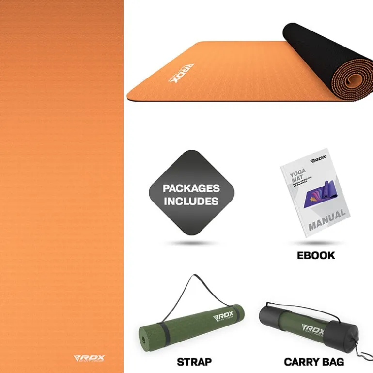 RDX MB 6mm TPE Yoga Mat