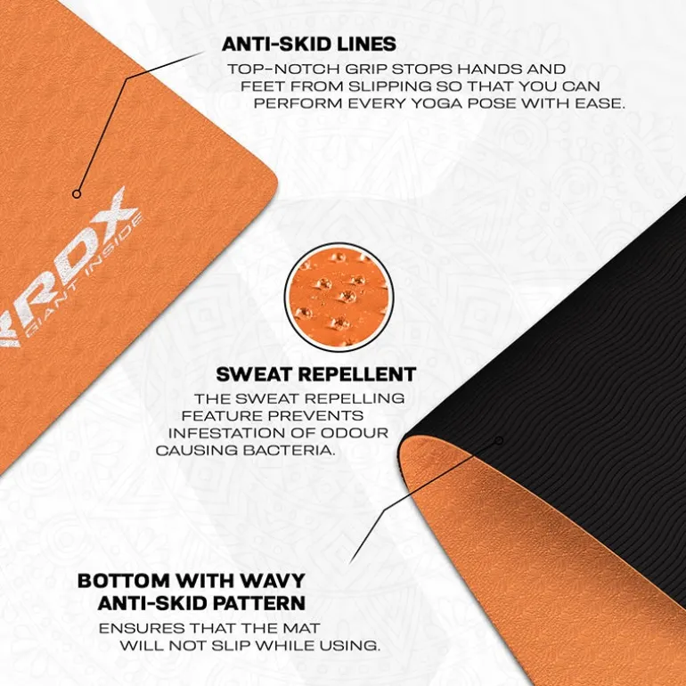 RDX MB 6mm TPE Yoga Mat