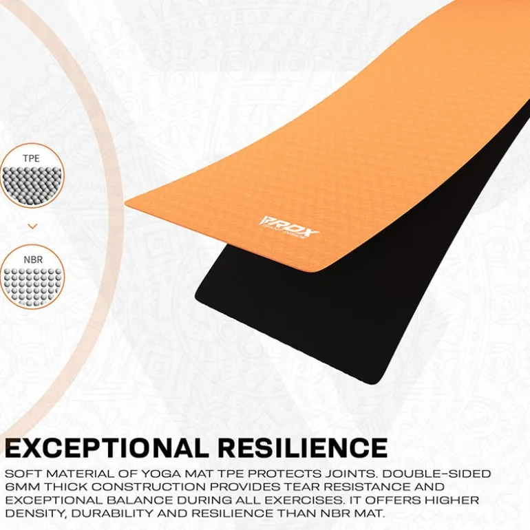 RDX MB 6mm TPE Yoga Mat