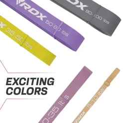 RDX MC 5-in-1 Pull Up Assist & Body Stretching Bands for Resistance Training