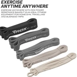 RDX MG 5-in-1 Pull Up Assist & Body Stretching Bands for Resistance Training