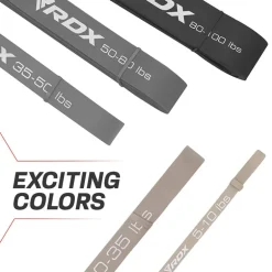 RDX MG 5-in-1 Pull Up Assist & Body Stretching Bands for Resistance Training