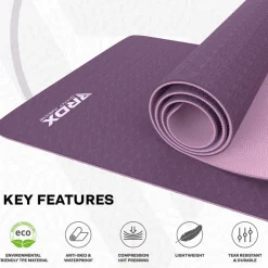 RDX MJ 6mm TPE Yoga Mat