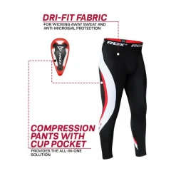 RDX MO Compression Pants with Groin Cup
