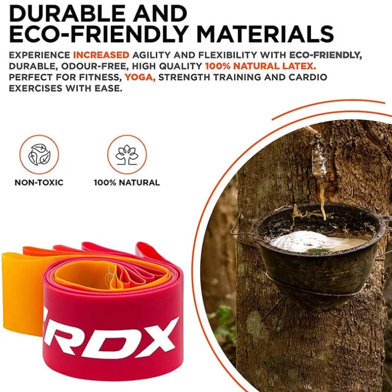 RDX MP 5-in-1 Pull Up Assist & Body Stretching Bands for Training