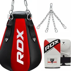 RDX MR 3-in-1 Filled Maize Punching Bag With Bag Gloves Set