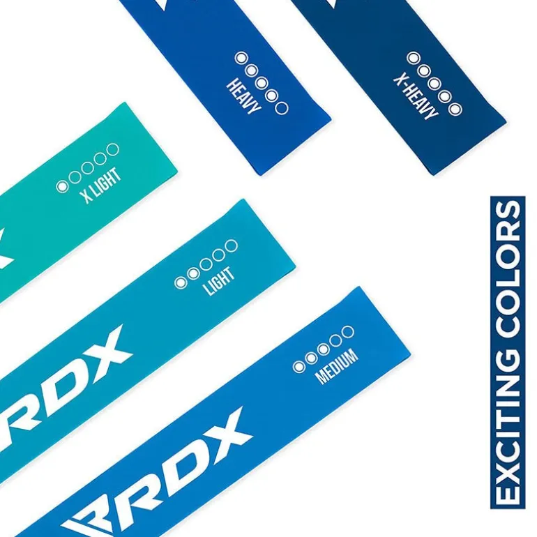 RDX MU 5-in-1 Pull Up Assist & Body Stretching Bands for Resistance Training