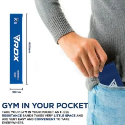 RDX MU 5-in-1 Pull Up Assist & Body Stretching Bands for Resistance Training