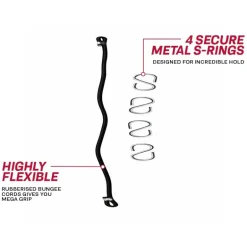 RDX N1 Double End Bag Straps with 4 Hooks