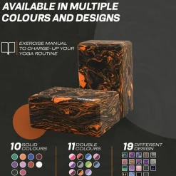 RDX OB EVA Foam High Density Non-Slips Yoga Block