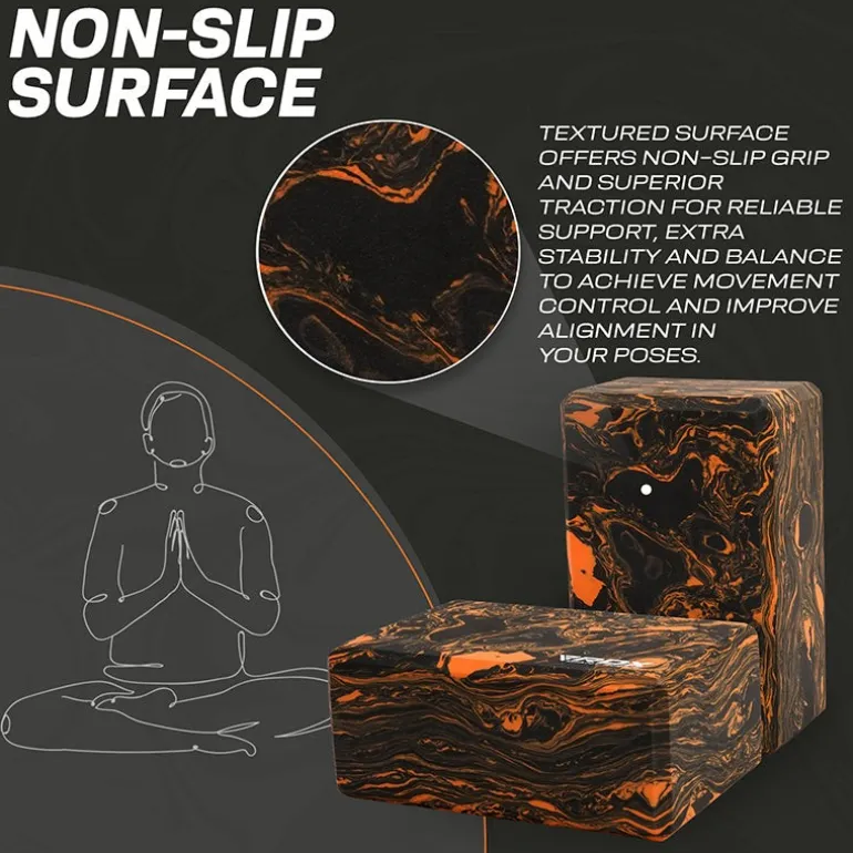 RDX OB EVA Foam High Density Non-Slips Yoga Block