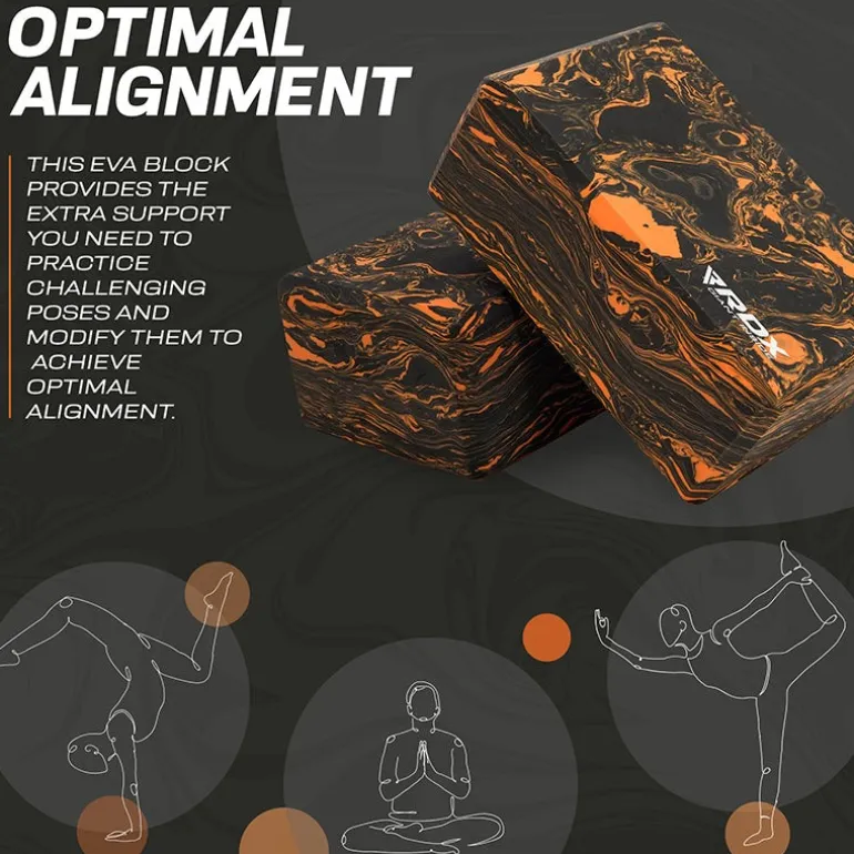 RDX OB EVA Foam High Density Non-Slips Yoga Block
