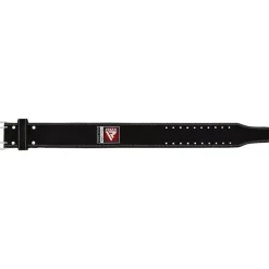 RDX 4PB Suede Leather Black Powerlifting Belt