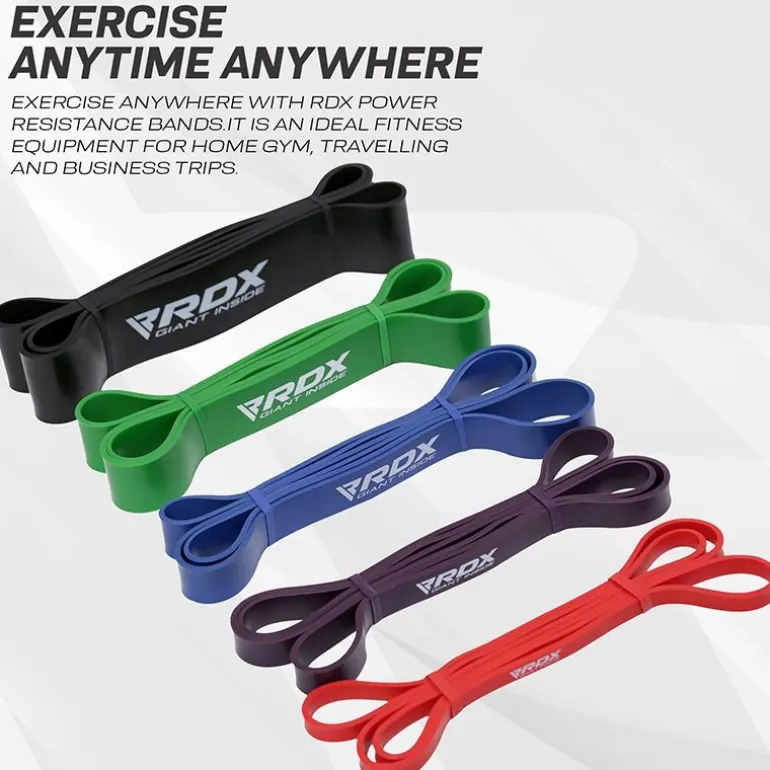 RDX P1 5-in-1 Pull Up Assist & Body Stretching Bands for Resistance Training