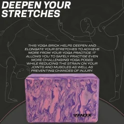 RDX PP EVA Foam High Density Non-Slips Yoga Block