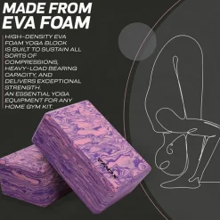 RDX PP EVA Foam High Density Non-Slips Yoga Block