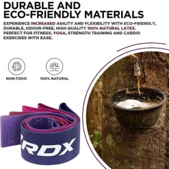 RDX PR 5-in-1 Pull Up Assist & Body Stretching Bands for Resistance Training