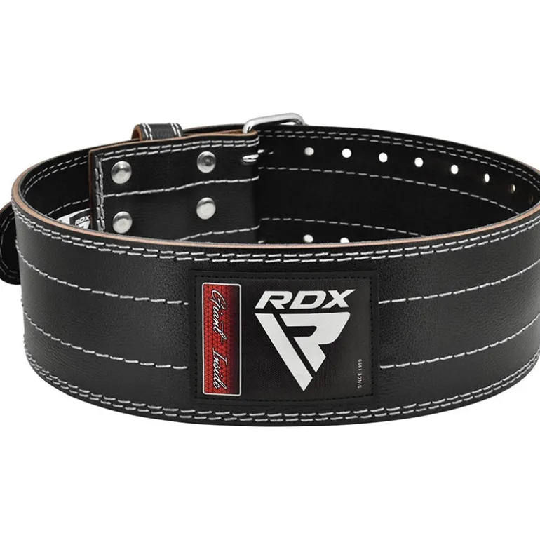 RDX RD1 4 Powerlifting Leather Gym Belt