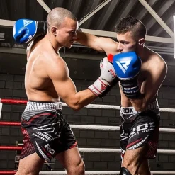 RDX R1 MMA Shorts Black/Red