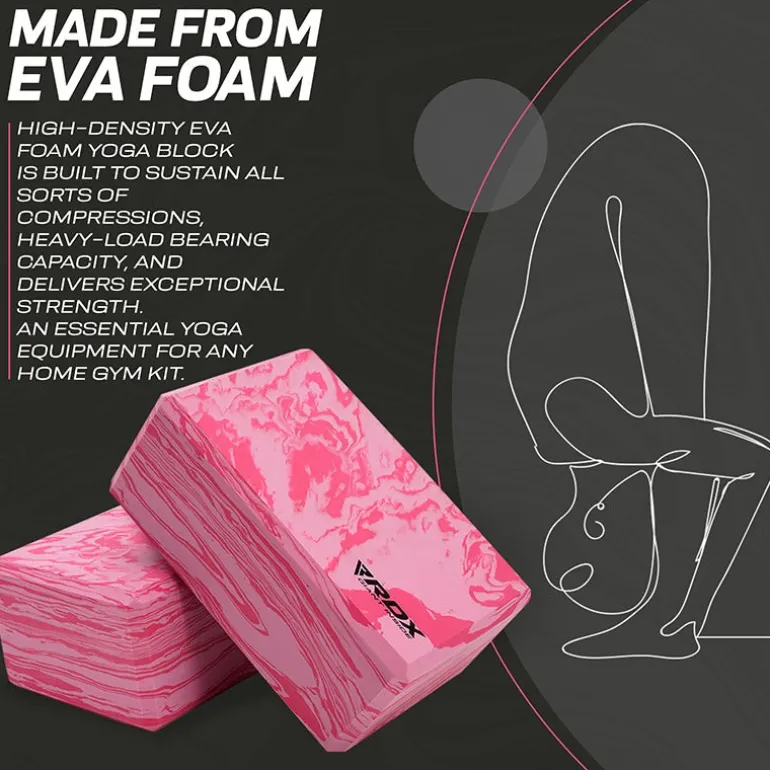 RDX RP EVA Foam High Density Non-Slips Yoga Block