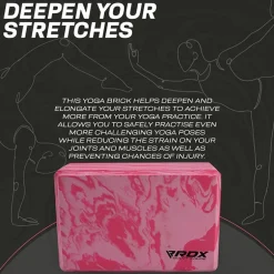 RDX RP EVA Foam High Density Non-Slips Yoga Block