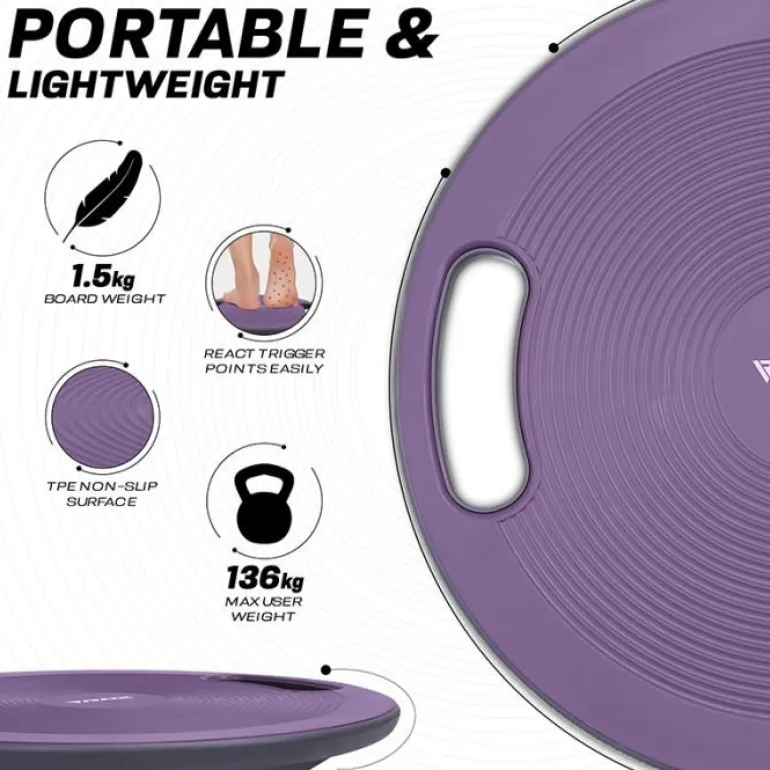 RDX S1 Balance Board with Grip