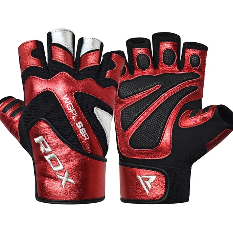 RDX S8 Bold Leather Gym Gloves