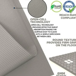 RDX SC Iris 6mm PVC Yoga Mat