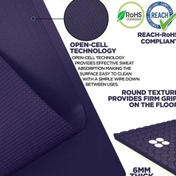 RDX SC Iris 6mm PVC Yoga Mat
