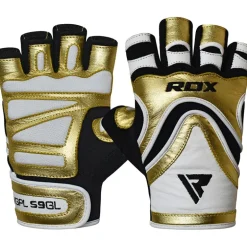 RDX S9 Glaze Leather Gym Gloves
