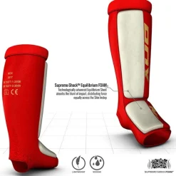 RDX SI MMA Gel Padded Lightweight Shin Instep Guard OEKO-TEX® Standard 100 certified
