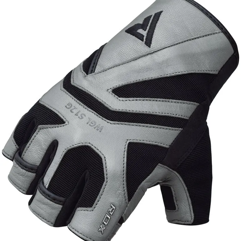 RDX S12 Leather Fitness Training Gloves