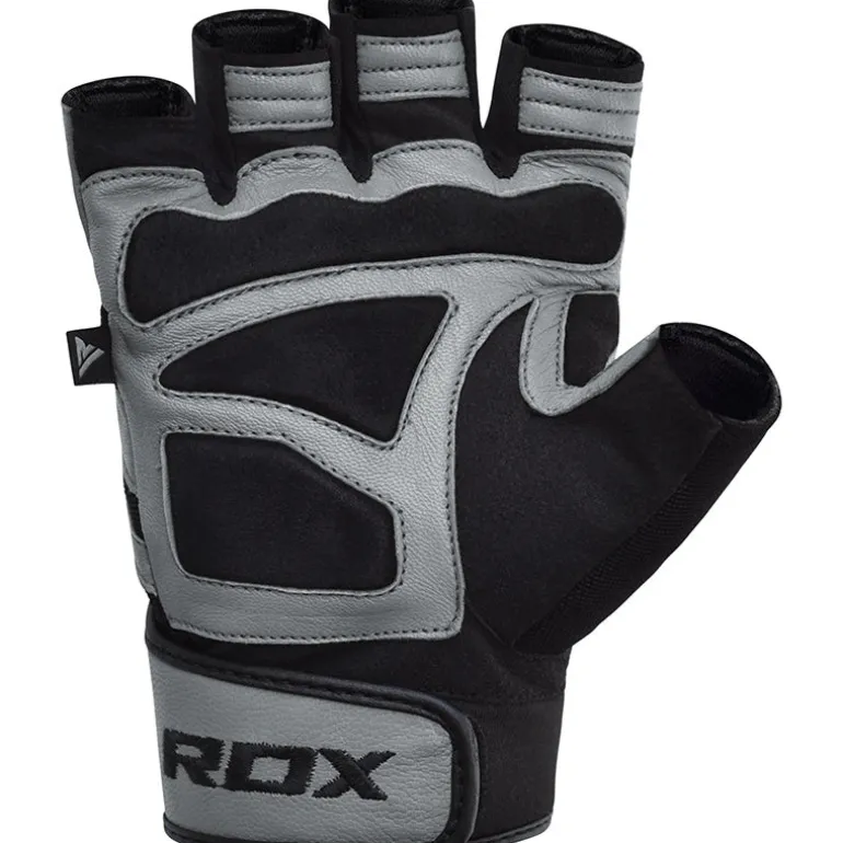 RDX S12 Leather Fitness Training Gloves