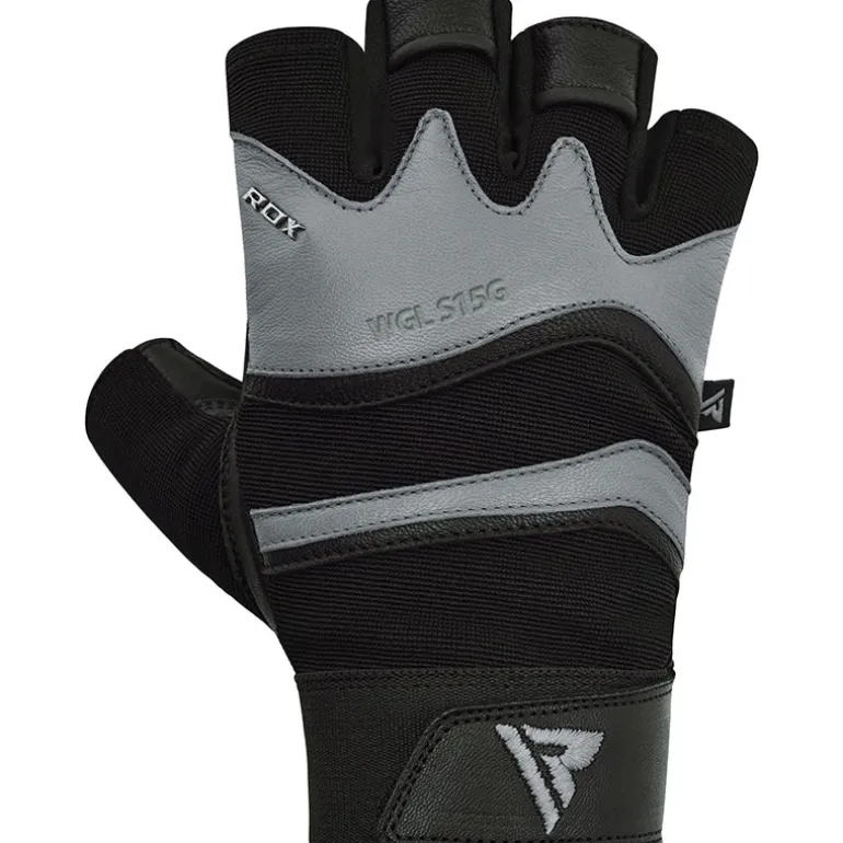 RDX S15 Leather Gym Fitness Gloves