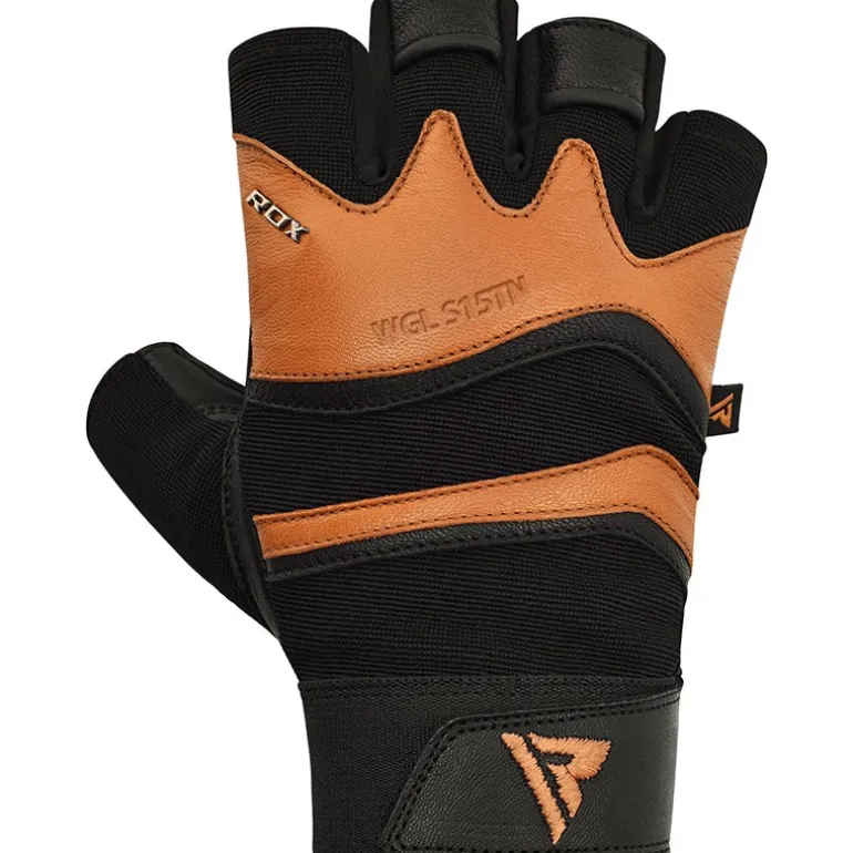 RDX S15 Leather Gym Fitness Gloves