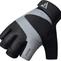 RDX S14 Leather Gym Gloves
