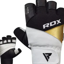 RDX S11 Leather Gym Workout Gloves